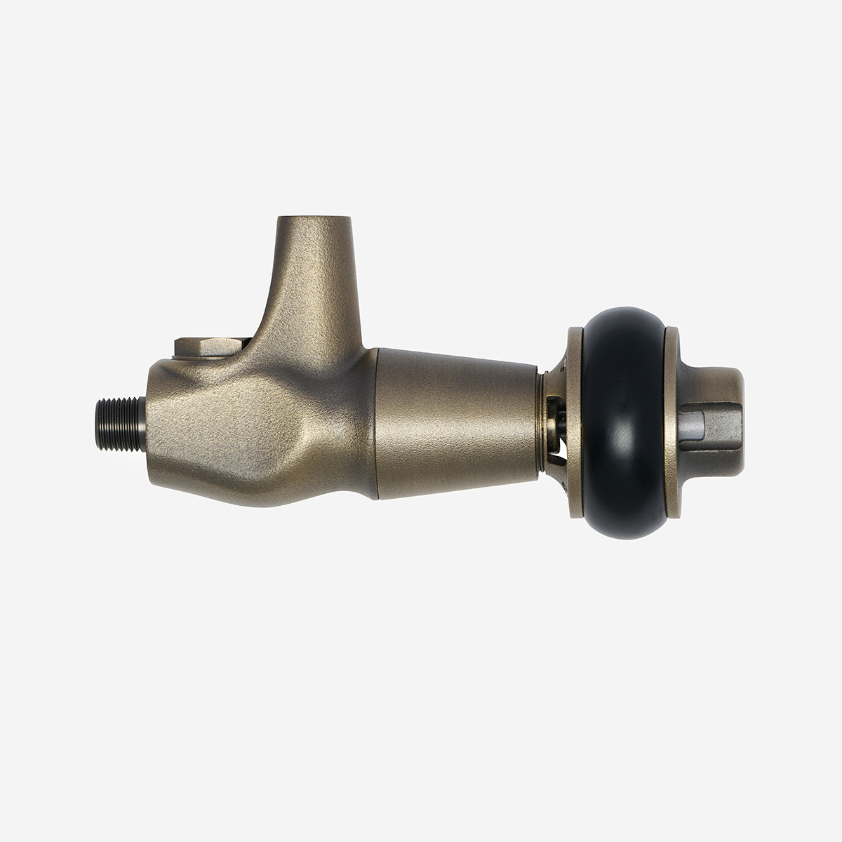 Windsor One-Pipe Steam TRV in Natural Brass - exclusive to Castrads