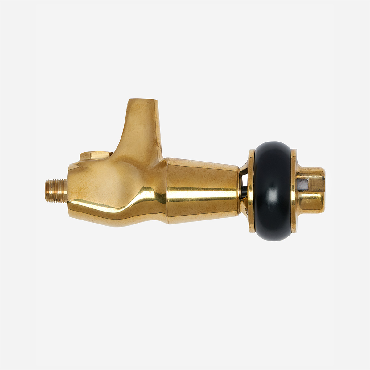 Windsor One-Pipe Steam TRV in Unlacquered Brass - exclusive to Castrads